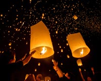 Consider a lantern release as one of your next walkathon fundraiser ideas.